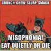 Misophonia: "Fobien" for folk der smasker