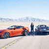 Michelle Rodriguez testkører Jaguar F-Type