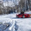 Ferrari F40 drifter den op ad japanske skibakker