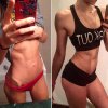 Instagram redder ung kvinde ud af spiseforstyrrelse; fra undervægtig til fit og tonet