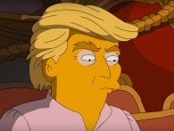 The Simpsons tager et politisk standpunkt og gør nar af Donald Trump