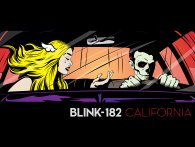 Scor et eksemplar af Blink 182's nye album på vinyl 