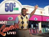 Video: 50 Cent åbner en butik hvor alt koster 50 cent