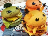 Pokémon-inspirerede burgere - ville du sætte tænderne i Pikachu? 