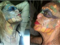 'Dragon Lady' får blandt andet fjernet sine ører i sin transformation [Video]
