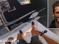 Fyr laver vanvittigt hop fra bygning med GoPro