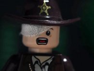 The Walking Dead sæsonpremierens højdepunkt er genskabt i LEGO