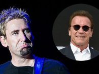 Schwarzenegger sviner Nickelback på Twitter, Nickelback sviner igen