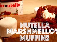 Connery Food: Nutella Marshmellow Muffins