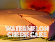 Connery Food: Watermelon Cheesecake