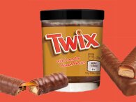 Twix fås nu som Twix-nutella