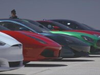 Tesla giver baghjul til Ferrari, Porche og McLaren i dragrace 