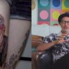 Jeff Goldblum giver kritik på tatoveringer af sig selv