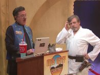 Mark Hamill og Stephen Colbert bygger bro mellem den klassiske og den nye Star Wars trilogi