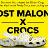 Post Malone gør Crocs populære: Skoene blev udsolgt på få minutter  