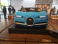 Verdens eneste 1:1 Bugatti Chiron i LEGO er kommet til LEGO House