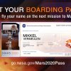 NASAs nye Mars Rover kan tage dit navn med til Mars!