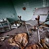 Gynækologstol fra et hospital - Pripyat: Spøgelsesbyen fra Chernobyl-ulykken