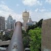 Fortaleza do Monte - Det 400 år gamle fort, har kanonerne rettet mod Grand Lisboa; byens første superhotel - Turen går til: Macao