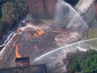 45.000 tønder Jim Beam er gået til grunde i stor brand