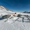 Foto: Jan Hetfleisch - LEGO "lander" lifesize X-wing på de Schweiziske bjerge
