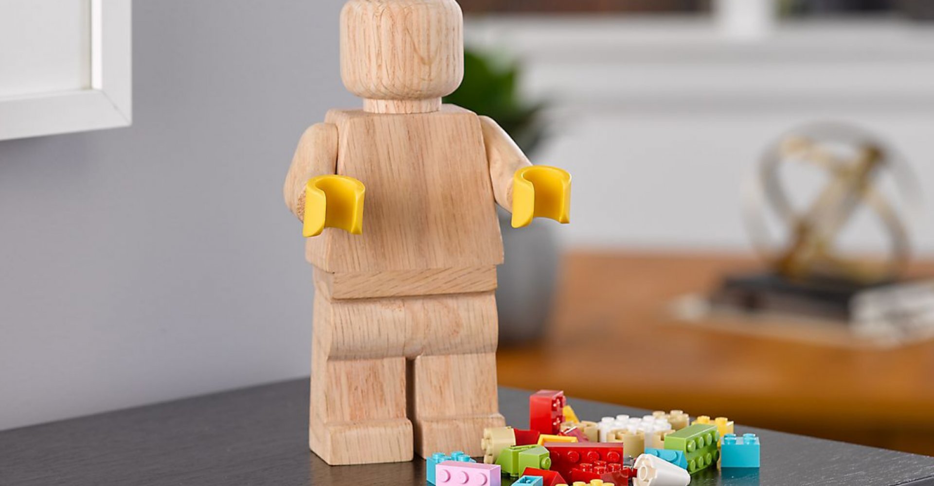 stereoanlæg Sammensætning nikotin LEGO Originals Wooden Minifigur | Connery