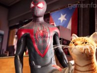 Miles Morales Spider-Man leger med katte