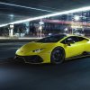 Lamborghini Huracán EVO i neonfarver