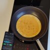 Perfekt første pandekage med Ztove-app. - Ztove: Test af det app-styrede temperaturregulerede kogegrej