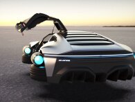 Designer trækker DeLorean DMC-12 ind i fremtiden med frisk designversion