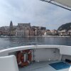 Postkort-udsigten til Gaeta fra båd. - Rejse-reportage: Kulinarisk roadtrip i Lazio-regionen i Italien