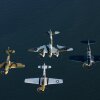 Aviation P-51 Mustang, Vought F4U Corsair, P-40 Warhawk og Havilland Mosquito.  - Breitling Super AVI collection