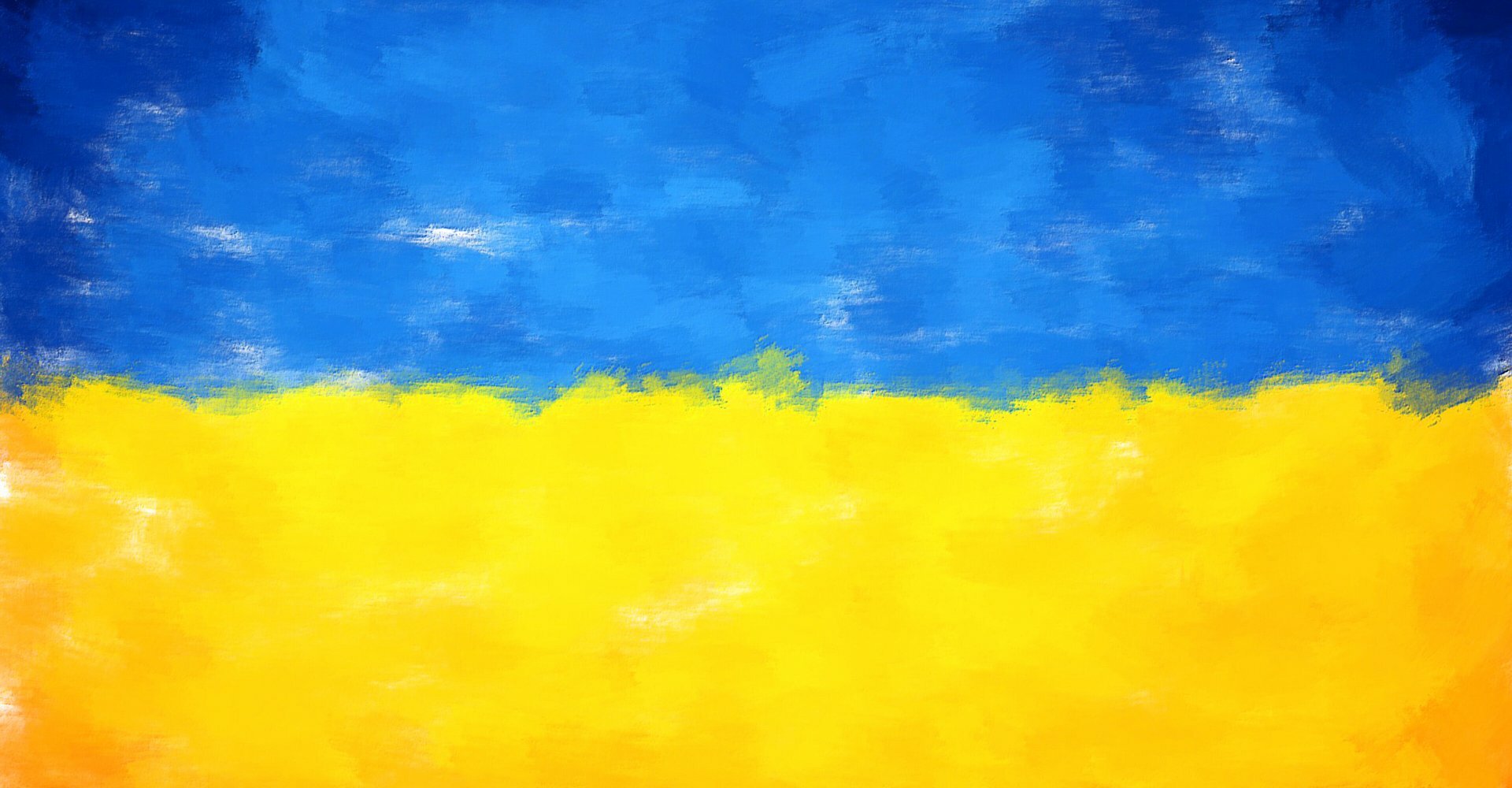 Картина флаг Украины