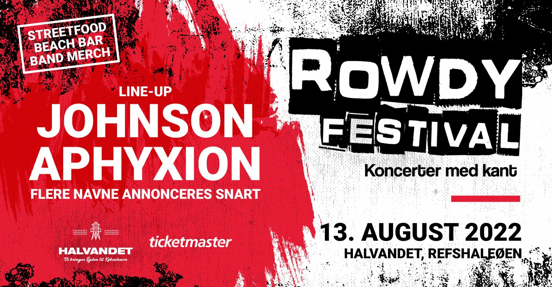 Rowdy Festival: Ny på Refshaleøen rap og metal | Connery