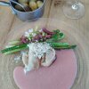 Havkat med lyserød Beurre Blanc. - Restaurant-anmeldelse: Restaurant Strandlyst