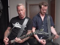 Se Stranger Things-stjerne performe Masters of Puppets med Metallica backstage