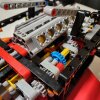 Her V12-motoren og fuldt udsyn til gearingen - Vi bygger: LEGO Technic Ferrari Daytona SP3 (42143)