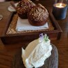 Irsk Brown Soda Bread med porreeddike-smør. - Restaurant-anmeldelse: Restaurant Aniar