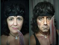 Make-up-effekten - fra kvinde til mand