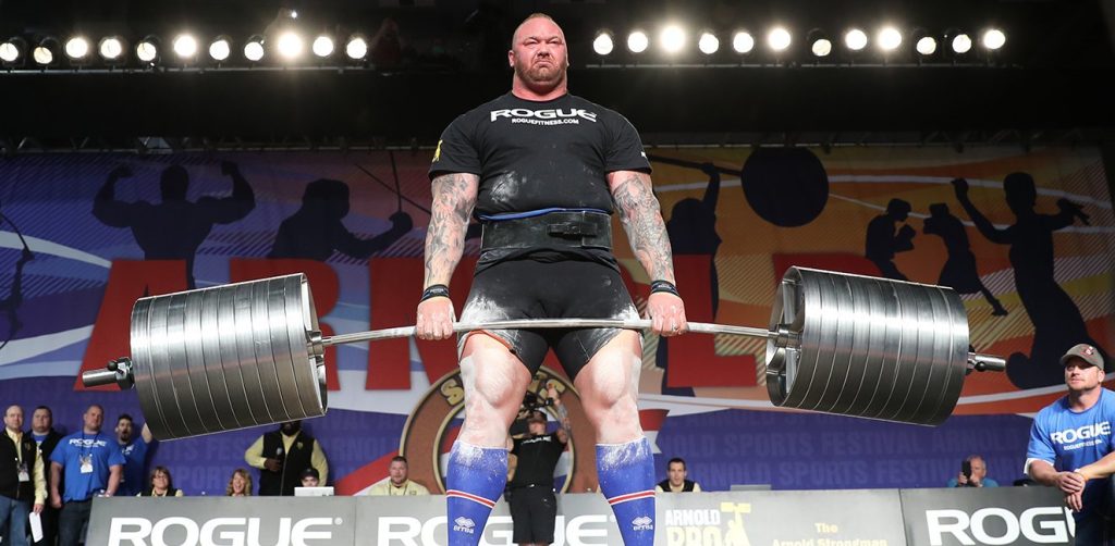 Haffthor The Mountain Bjornsson har igen slået verdensrekord i dødløft