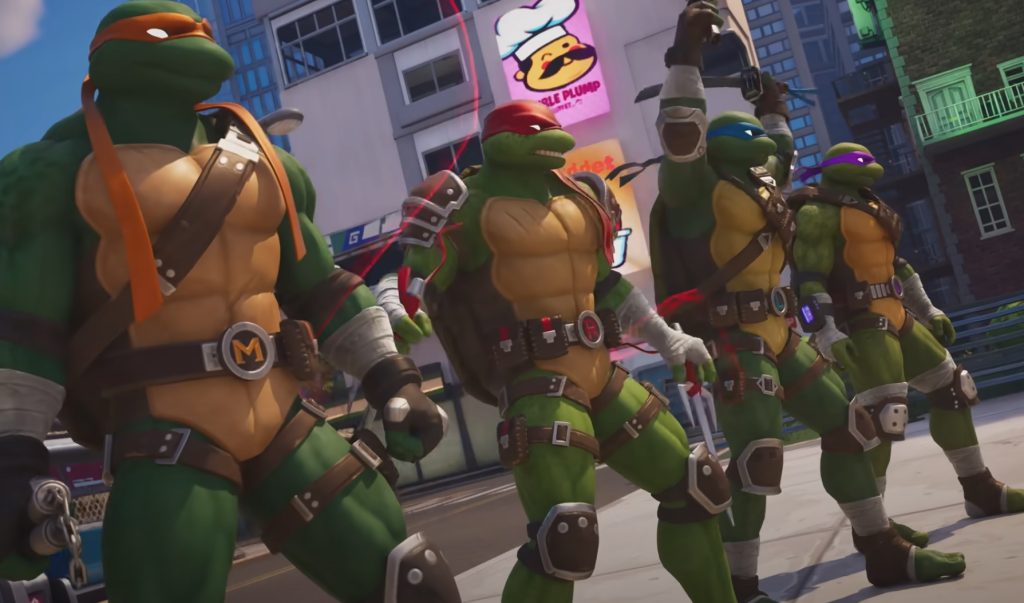 Teenage Mutant Ninja Turtles x Fortnite: Turtle Power rammer Epic Games’ univers