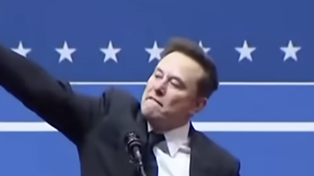 Elon Musk forsvarer nazi-salut: ‘Det var ment positivt!’