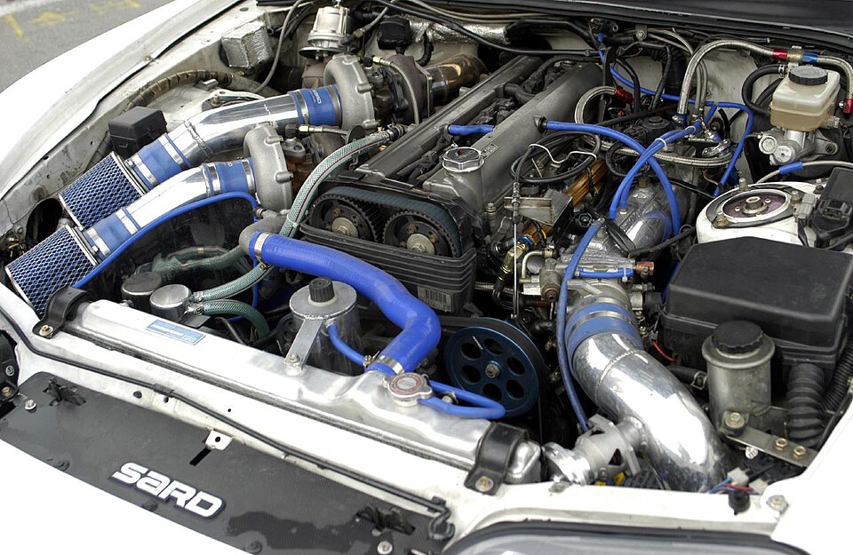 Tuned 2JZ GTE engine