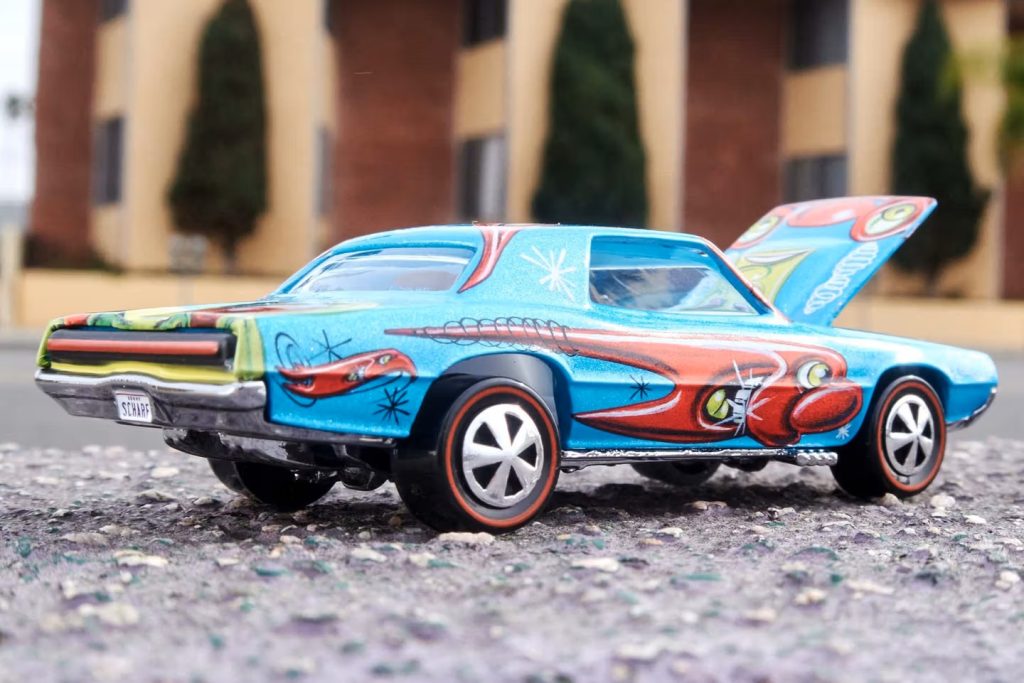 Kenny Scharf & Hot Wheels trykker speederen i bund med “Karbombz” Thunderbird
