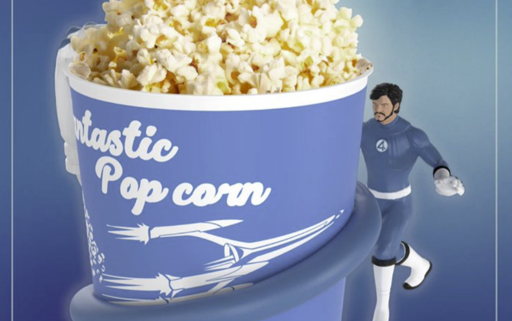 Marvel går viralt med akavet popcornspand – Pedro Pascals stretchy arm forveksles med noget… andet