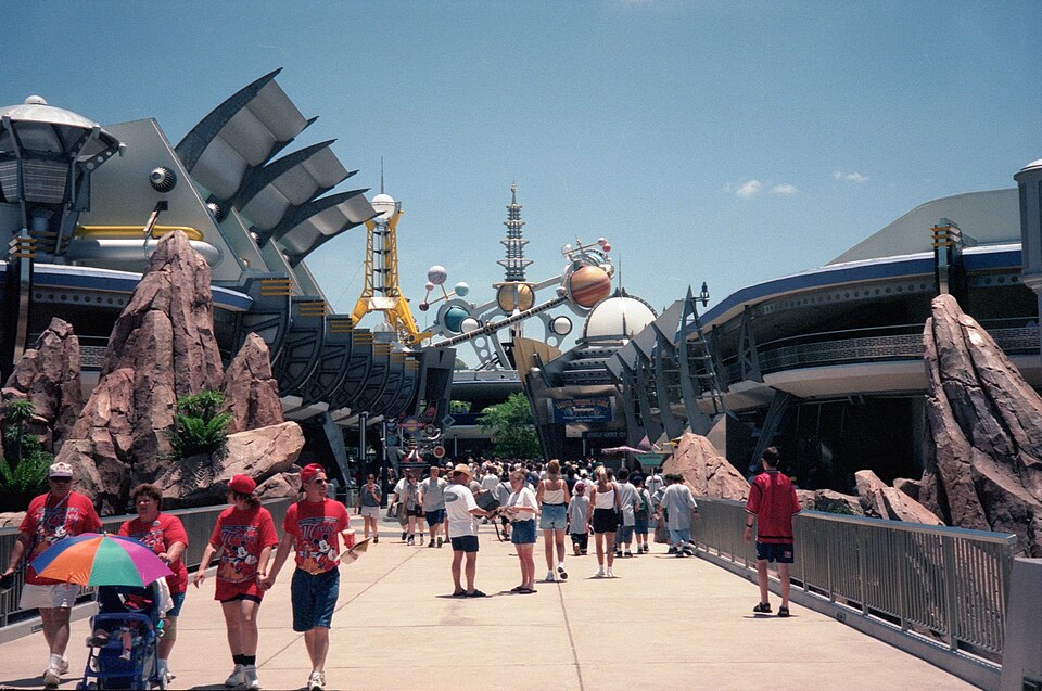 Tomorrowland Magic Kingdom 1998 1