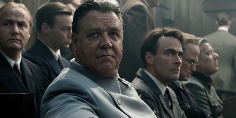 Første teaser til NUREMBERG: Russell Crowe og Rami Malek mødes i opgør om nazismens mørke arv