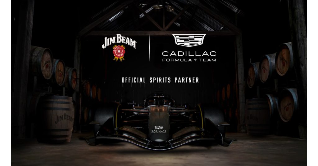 Jim Beam indgår partnerskab med Cadillac Formula 1-holdet før 2026-debut