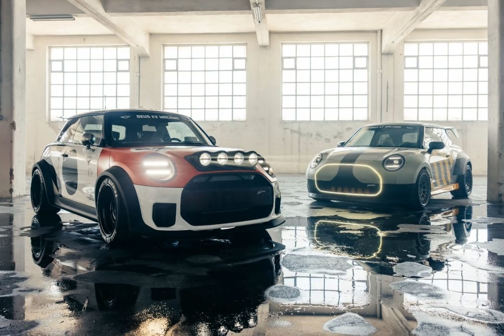 MINI og Deus går amok: To unikke biler og en streetwear-kollektion i overhalingsbanen