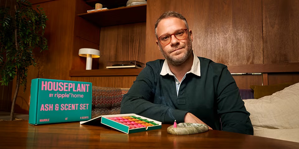 Seth Rogens Houseplant teamer op med ripple⁺ Home for duftkollektion til hjemmet